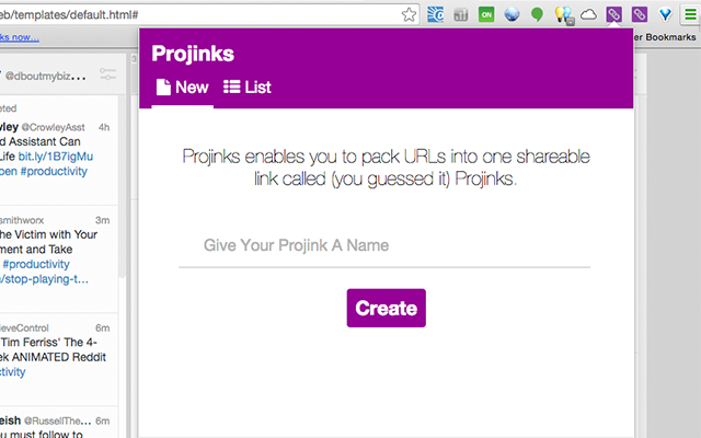Screenshot of project landing page 2014'